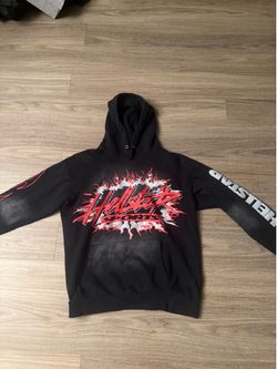 Black/Red Hellstar Hoodie Large