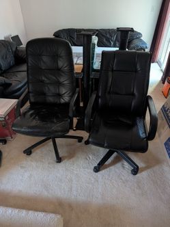 Two Office Chairs - Good Condition