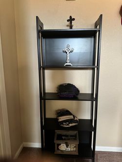 Moving - Selling Two (2) Black 4-Tier Bookshelves