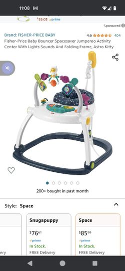 Like New Fisher Price Space Activity Jump Center Retail $85++ Tax
