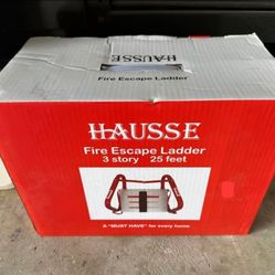 Hausse fire escape ladder 25ft