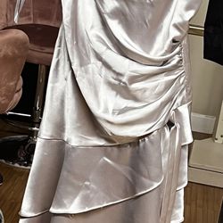 Grey Party Dress Size Medium