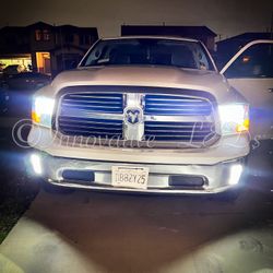 Led Headlights Size 9007 Luces 6000k Bright Glacier White 