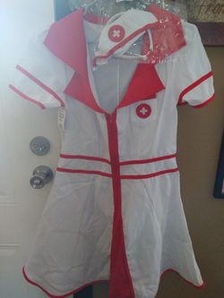 Ladies Nurse Costume Size L