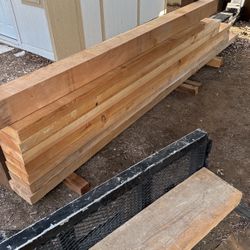 Cedar Wooden Beams & Posts/ Postes de Madera de Cedro
