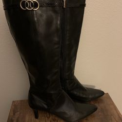Leather Boots- Super Supple Leather- 7.5 M- Sexy