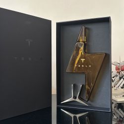 Tesla Decanter Hand-Blown Model S Model 3 Model X Model Y