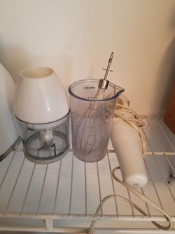 Phillips handheld mixer blender chopper etc etc