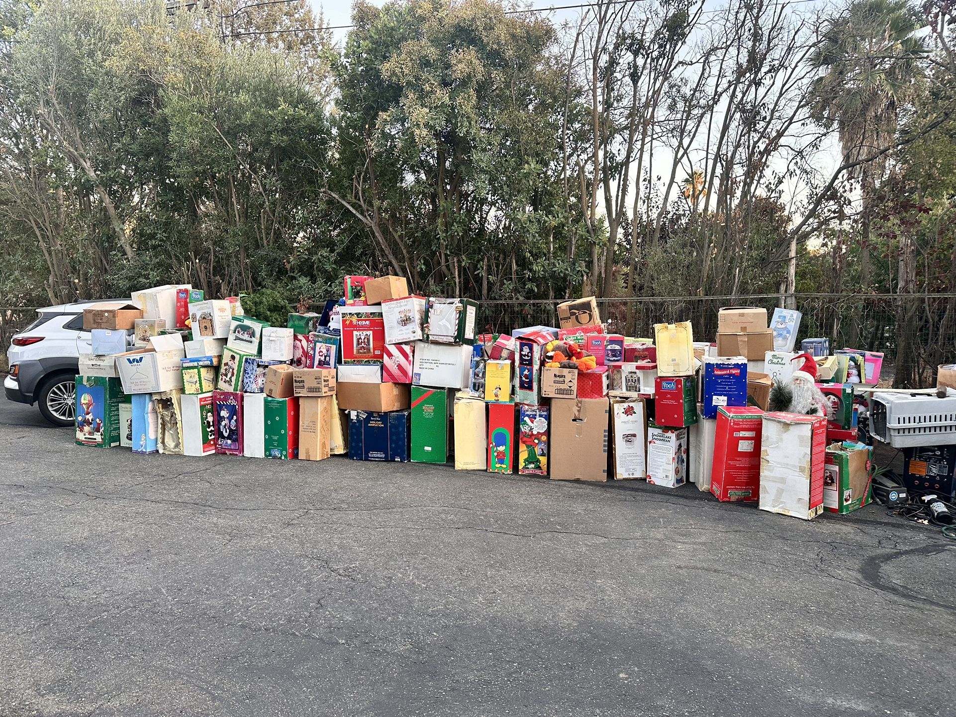 Christmas garage Sale
