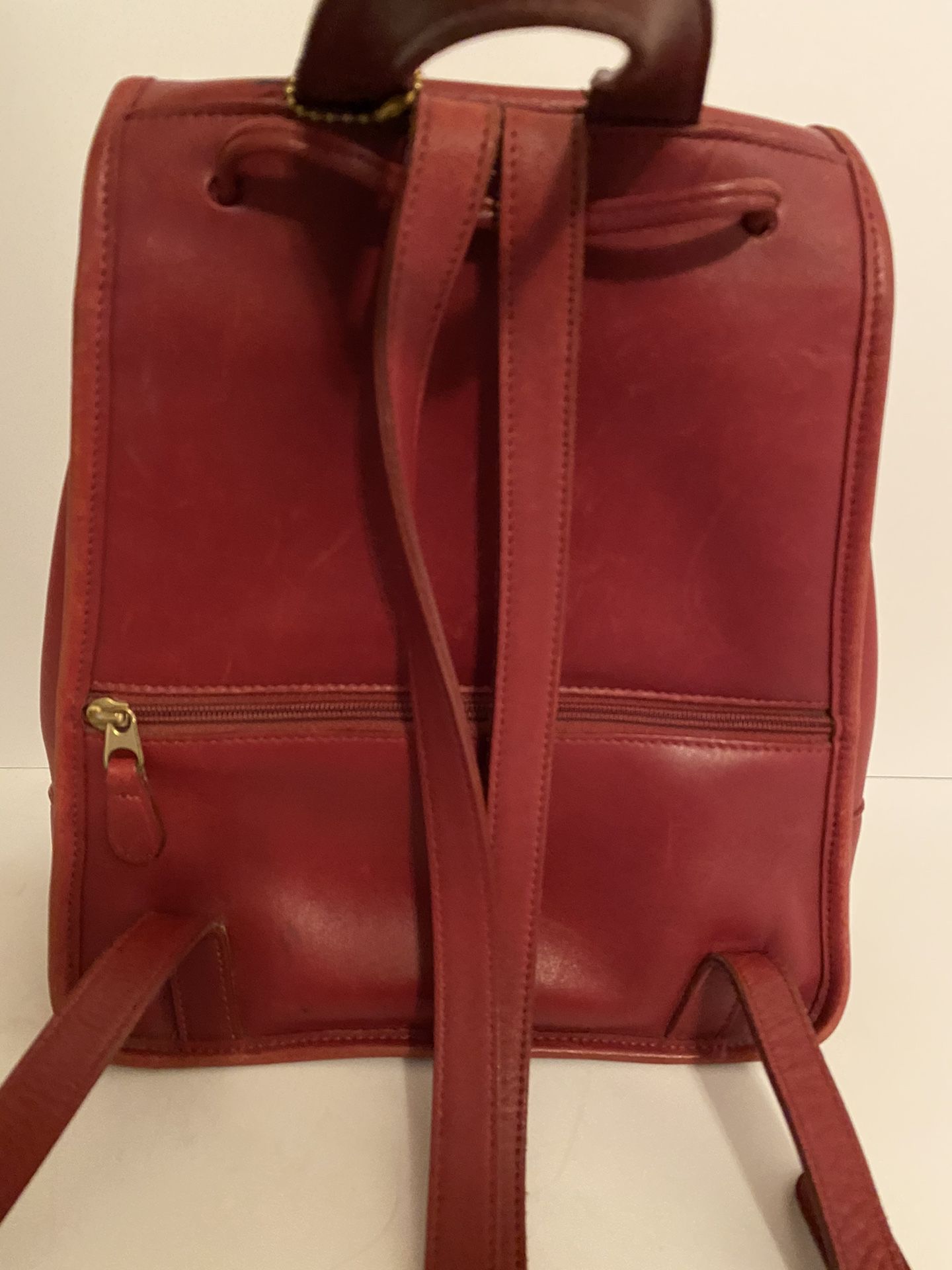RARE Vintage COACH #9791 RED Daypack / MINI BACKPACK / Purse for Sale in  Chandler, AZ - OfferUp