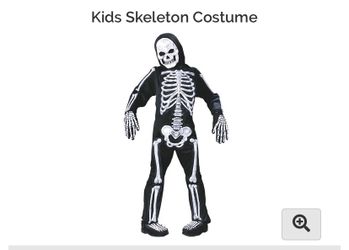 Skeleton Halloween costume