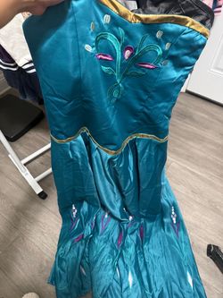 New Frozen Elsa Coronation Dress Costume