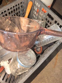 Glass pot