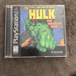 Hulk Game Ps1