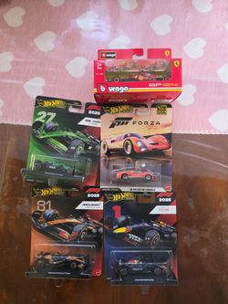 Premium and F1-scale cars - Hot Wheels & Burago