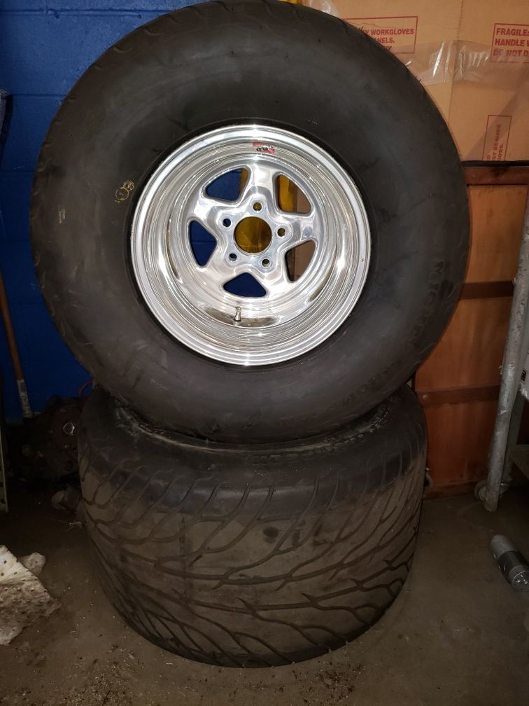 Pro Street rims and tires