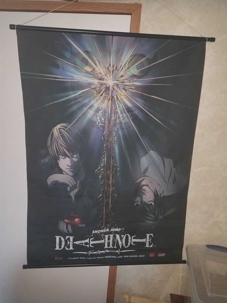 Death Note Banner Anime Japenese Manga