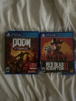 PlayStation 4 Games (ONLY CASES DAMAGED)