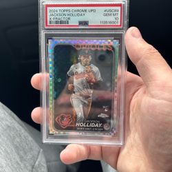 Jackson Holiday X Fractor Rookie Psa10