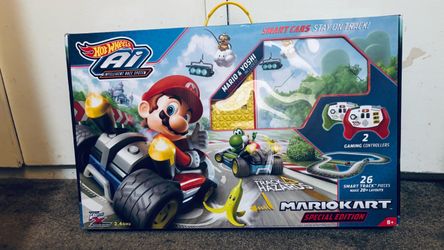 Hot Wheels AI Mario Kart Special Edition Race Set