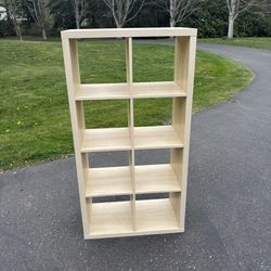 IKEA KALLAX Shelf White Stained Oak 