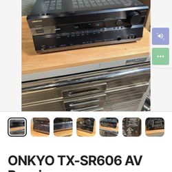 ONKYO TX-SR606 AUDIO RECIEVER 