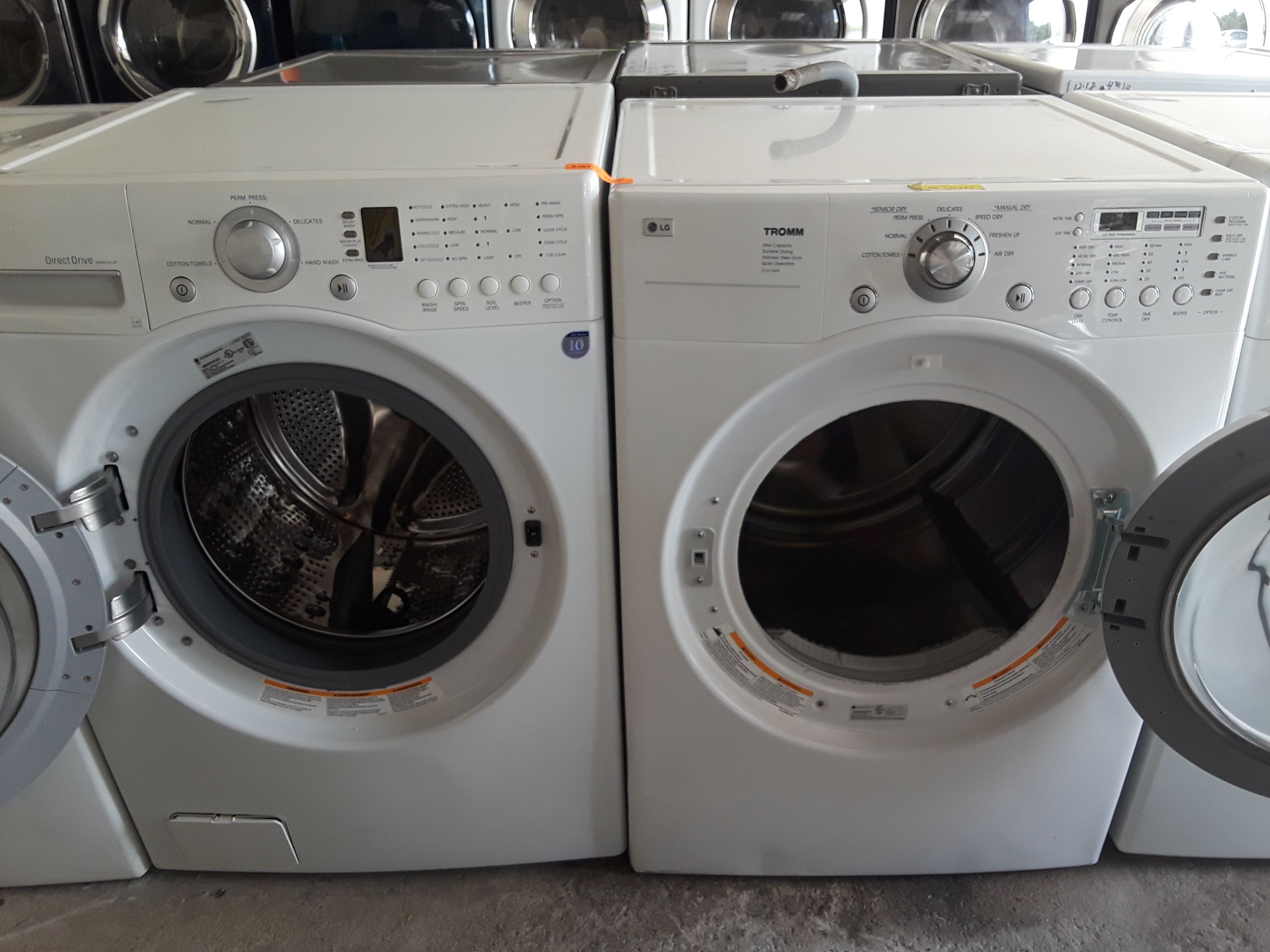 LG Gas Washer And Dryer