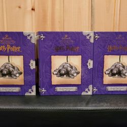 Harry Potter 2001 Pewter Hallmark Ornaments, Fluffy On Guard