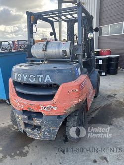 2018 Toyota 8FG35U Liquid Propane Warehouse Forklift