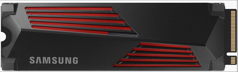 SAMSUNG 990 PRO w/ Heatsink SSD 2TB, PCIe Gen4 M.2 2280