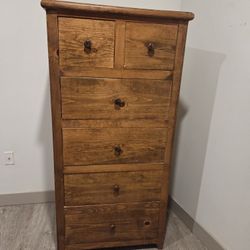6 Drawer Tall Dresser