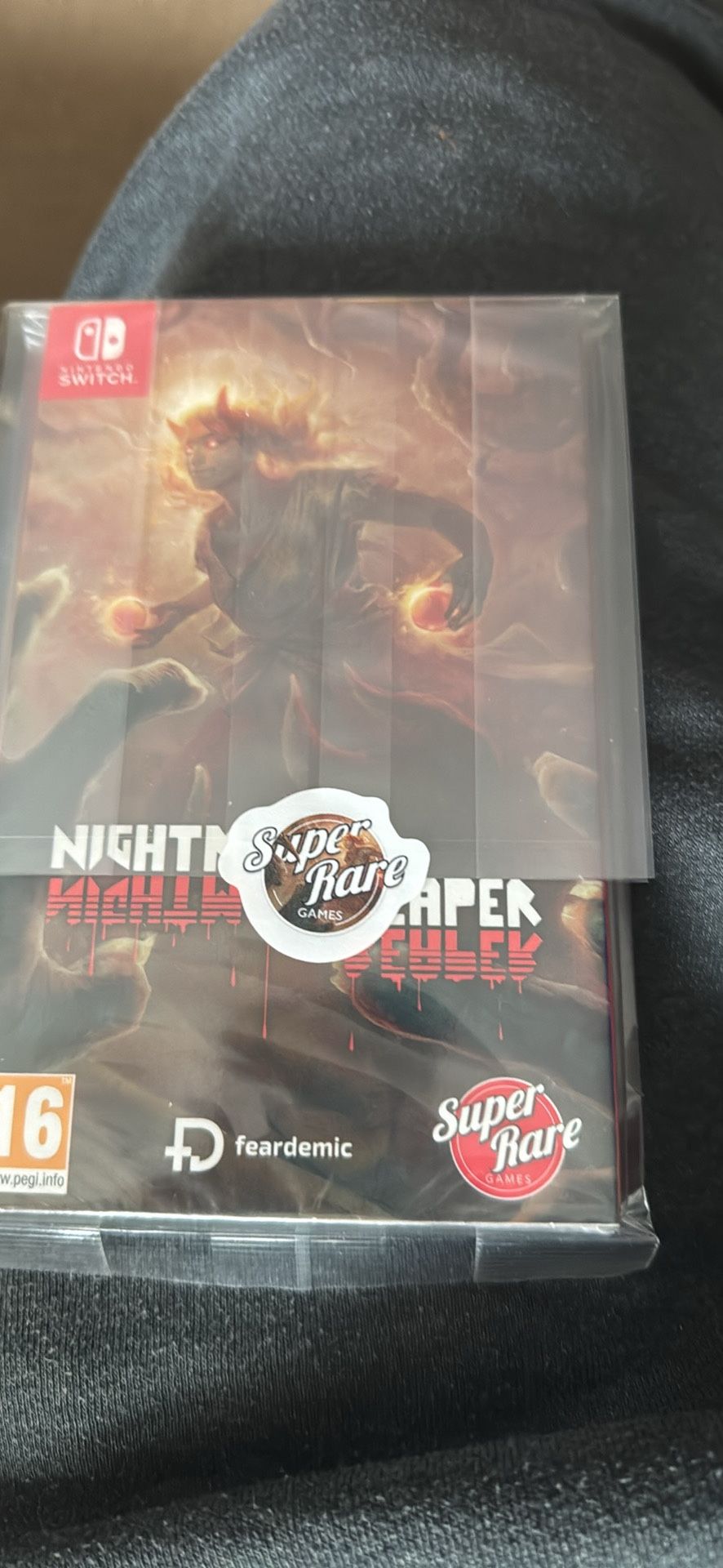 Nightmare Reaper Super Rare Games #110 Nintendo Switch w/ Club Slipcover New Sealed