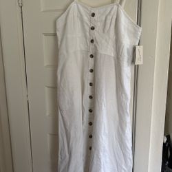 NWT Universal Thread White Dress