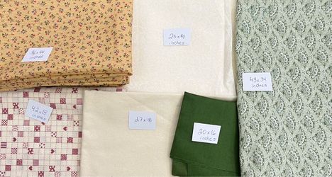 Assorted Cotton Fabric Pieces Bundle