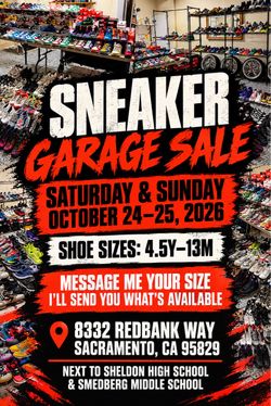 Sneakers Garage Sale