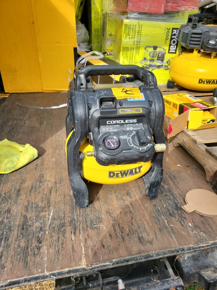 DEWALT CORDLESS COMPRESSOR