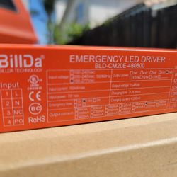 BillDa 90-Min. Emergency LED Driver w/Test Button