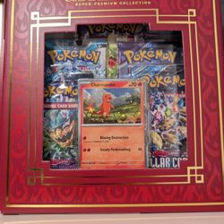 Sealed Charizard ex Super-Premium Collection Pokemon 