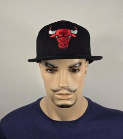 Chicago Bulls Black Snapback Hat Ultra Game One Size Fits Most Caleb Wilson New