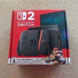 Brand New In Box Nintendo Switch 2 Mario Kart Edition 