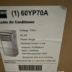 Portable Air Conditioner (window Ac) 
