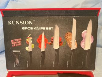The Brand New Professional 6PCS Knife Set 🔪 ONLY $19.99 (The other place is $89.99）  2 Styles Available – Pick Your Favorite!