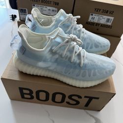 Adidas Yeezy Boost 350 V2 Mono Ice Size 13 Men