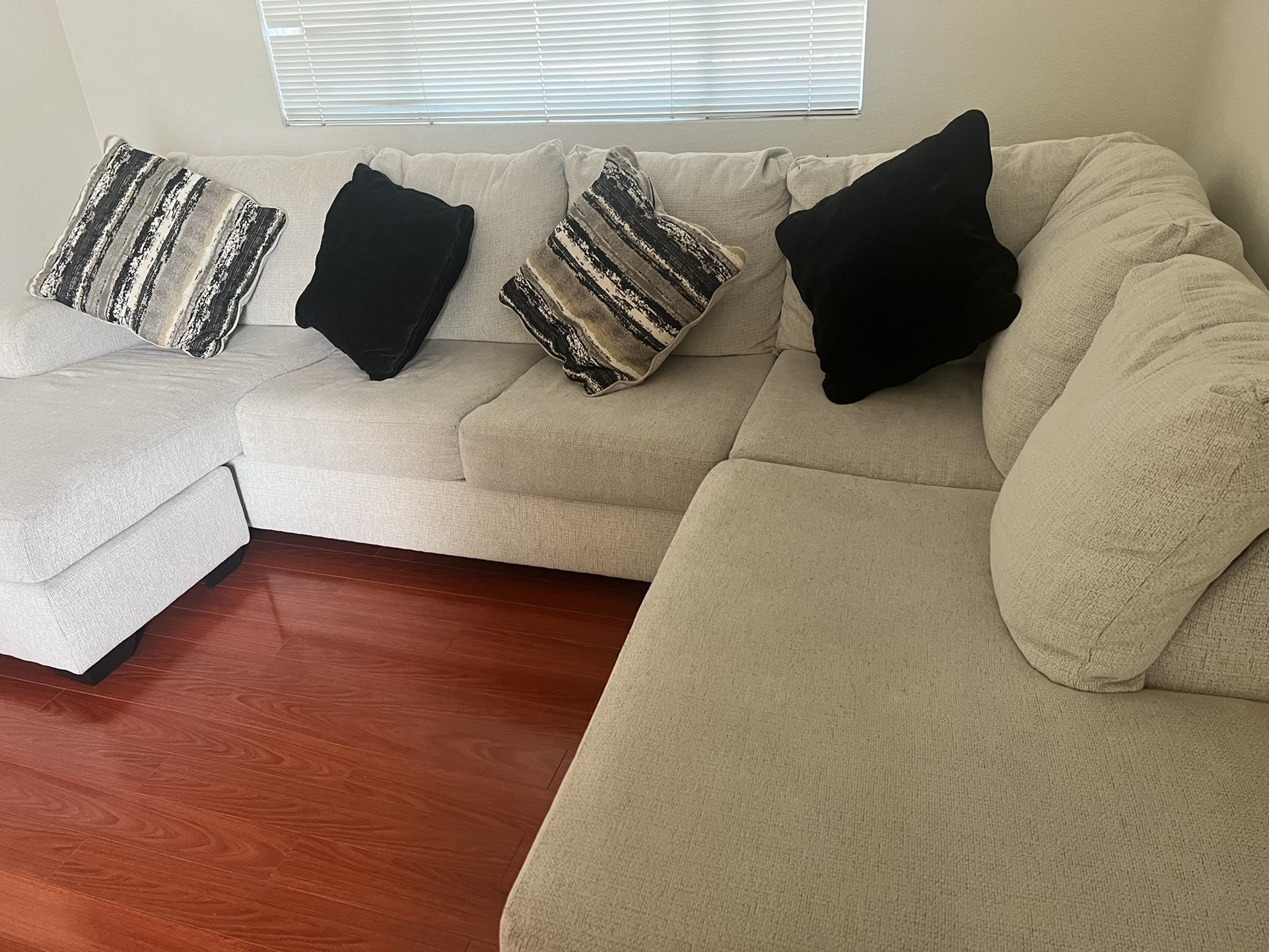 Ashley Furniture Cambri 2-Piece Sectional with Chaise for Sale in Las  Vegas, NV - OfferUp