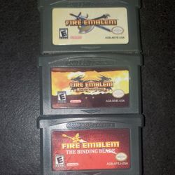 Fire Emblem Sacred Stones Binding Blade GBA Video Game Cartridge Gameboy Advance