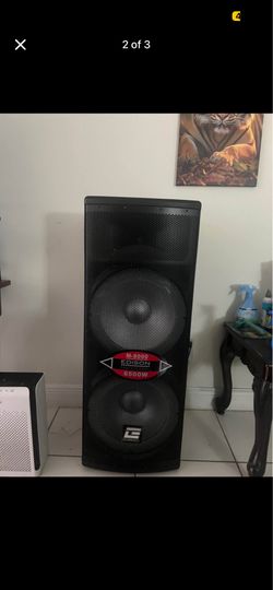 Edison Professional M-8000 6500W Bluetooth Speaker