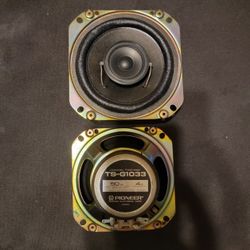 Pioneer TS-G1033 4" Two Way Coaxial Speakers