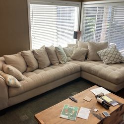Microfiber Sectional
