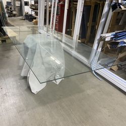 Glass table tops! 