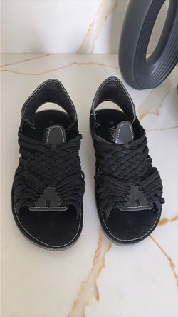 Huaraches leather and cloth new